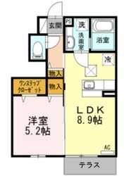 プランドールの物件間取画像